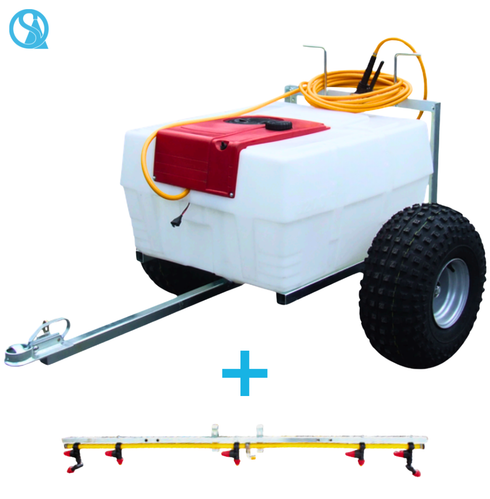 SpraySmart 200L Trailer Sprayer, 12V 10.9L/min Pump, with 4.5M Boom