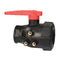 Ball Valve 2 Way F/F Lever 1 1/4"