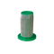 Nozzle Strainer, Green, 100 Mesh, Poly + Stainless Steel