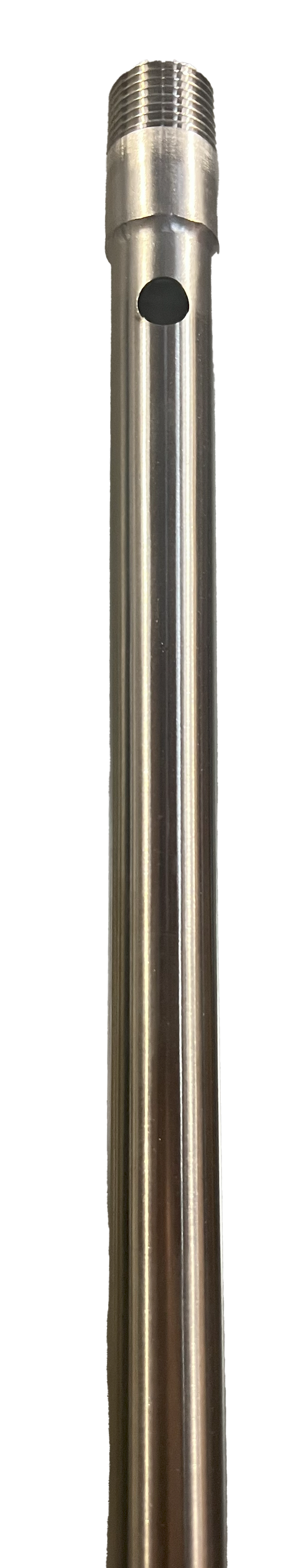 Stainless Boom Tube, 20mm x 5 holes 9.5mm