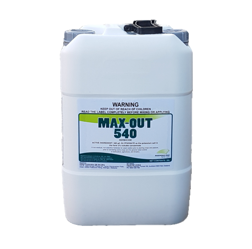 Glyphosate 540 Herbicide 20L, Max-Out, Potassium salt