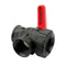 Ball Valve 3 Way F/F Lever 2"