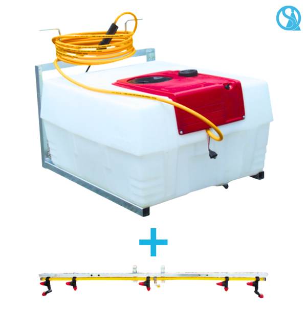 SpraySmart 200 Litre Deckmount Sprayer 12 Volt 10.9L/Min Pump 10 Metre Spray Hose Lance & 4.5 Metre Boom