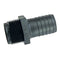 Male Hose Tail Plastic 1/4" BSPM - 1/4" 6mm Tail