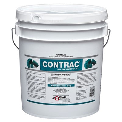 Contrac Rat & Mice Bait 8Kg Second Generation