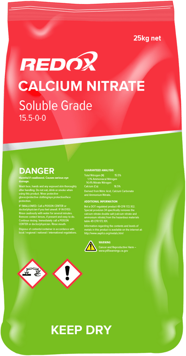 Calcium Nitrate Ca(NO3)2 Soluble 25kg