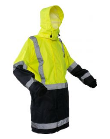StormPro Parka Jacket Yellow Size M