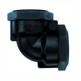 Hansen Plastic 90 Degree Elbow Female 1" BSP