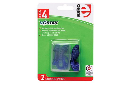 Reuseable Earplug TPR 2 Pairs