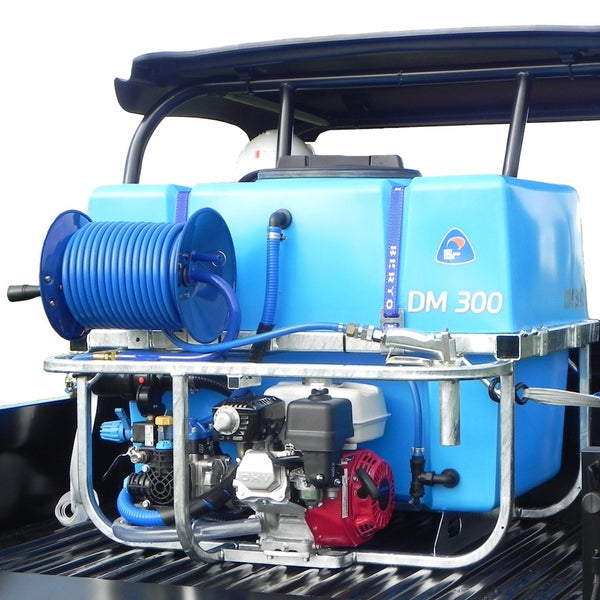 Bertolini DM200 200 Litre Deckmount Sprayer Honda GX160 Engine Poly 2030 30L/Min 280Psi Pump 30 Metre EZI-REEL & K Pistol