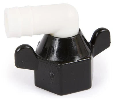 Shurflo Nut & Tail Elbow Plastic 1/2'' x 13mm
