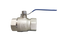 Metal Ball Valve Female - Female Butterfly Lever 25mm