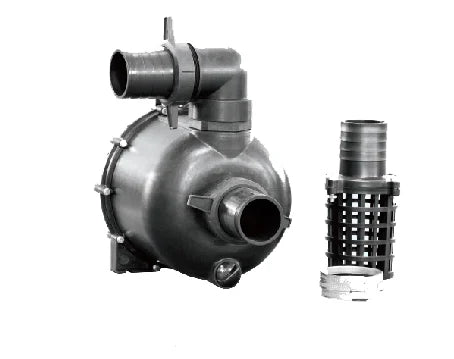 2" Poly Water Pump 30 Metre Head Suits Honda 6.5Hp GX200 Engine
