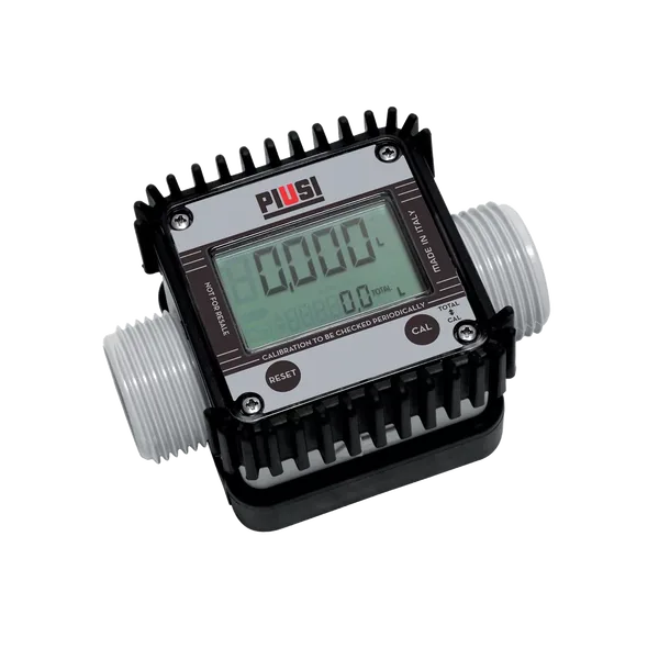 Piusi Flow Meter Digital 1" BSP Thread Suits AdBlue or Calf Milk