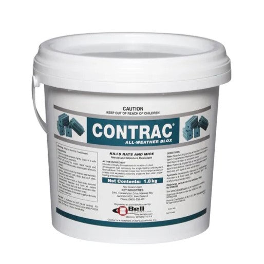 Contrac Rat & Mice Bait 1.8Kg Second Generation