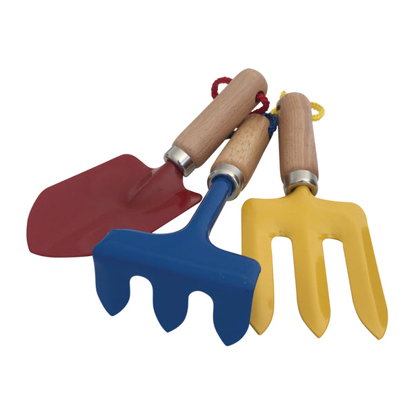 The Gardener Children's 3 Piece Garden Tool Set