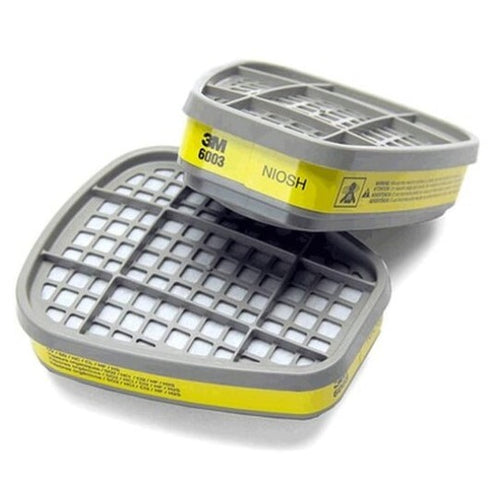 3M Organic Vapour & Acid Gas Cartridge pair 3M 6003 3M 6057 ABE1