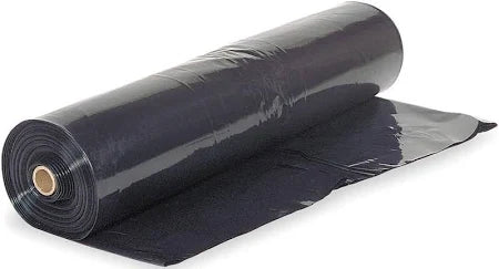 Polythene film 1200mm x 500M x 30um Black