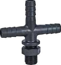 SpraySmart Nozzle Body Assembly, 3/8" Triple hosetail connection