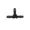 Hosetail Tee Plastic 3/8" 10mm