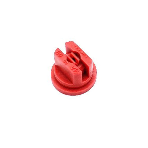 Tapered Flat Spray 80 Degree 04 Red Nozzle.