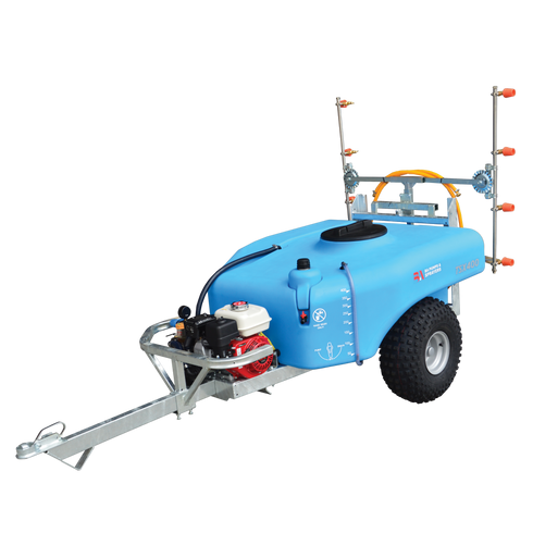 Bertolini TSX400, 400L Trailer Sprayer, Hort Pack,
PA430, 40lpm, 580psi.