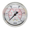 Wika 0 - 350 PSI Pressure Gauge Rear Mount 63mm Diameter