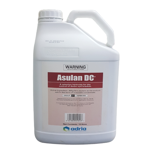 Asulan Herbicide 10L, Controls Dock (NDG)