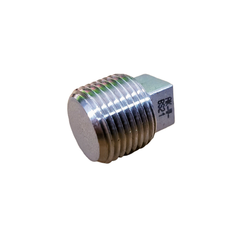 Hex Plug, Stainless 1/2" BSP
