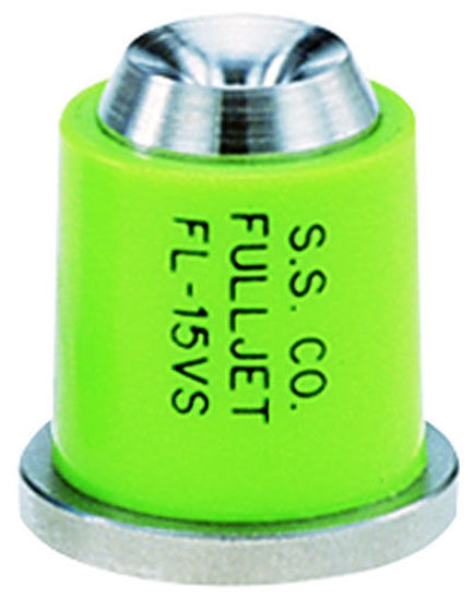 Wide Angle Full Cone Stainless FL-15VS Green Nozzle.