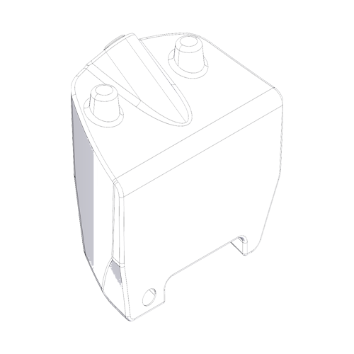 100L Fresh Water Flushing Tank To Suit Applic8r LX 1150