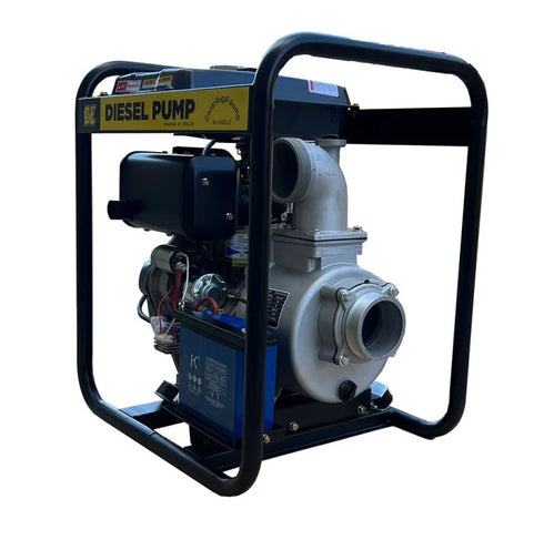 Powerease Diesel 4" Water Transfer Pump Electric Start