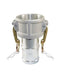 Camlock Hose Coupler 76 - 51mm Aluminum Type C