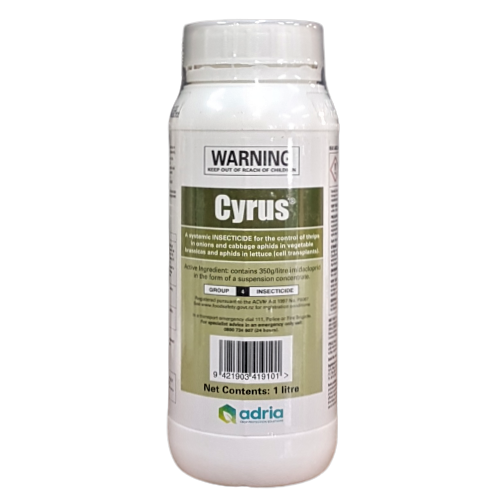 Cyrus Systemic Insecticide 1L An alternative to Confidor