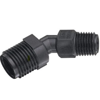 Spraysmart Elbow 45Deg 11/16" to 1/4"BSPM