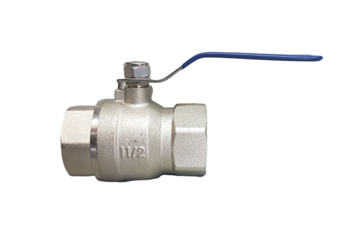 Metal Ball Valve Female - Female Lever 32mm