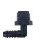 Male Hose Tail Elbow Plastic 1/2" BSPM - 3/8" 10mm Tail
