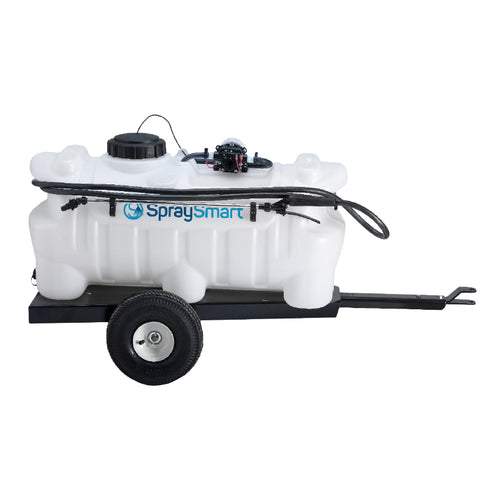 SpraySmart 95L Trailer Sprayer, 12V 7.7L delavan pump.