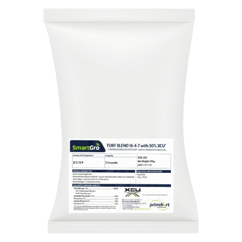 Slow release fertiliser Turf blend 2-3 month 25kg 16-4-7