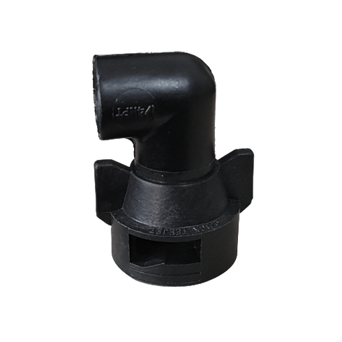 Cap Adaptor QJ to 1/4" BSPF 90 Degree