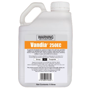 Vandia 250EC MPI Fungicide 5L (Controls Myrtle Rust)