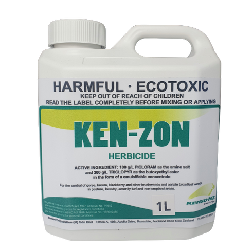 Kenzon Brushkiller Herbicide 1 Litre