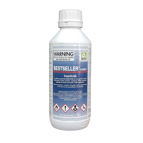 Bestseller 100EC Insecticide 1L . Out of stock, ETA October, Consider Avia