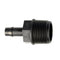 Male Hose Tail Plastic 1/2" BSPM - 3/8" 10mm Tail