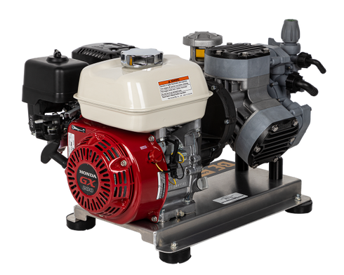 Comet Soft Wash Pump Fitted To A 6.5Hp Honda Motor Comes With A 2 Tap Comet Regulator Control