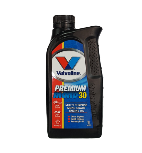 Valvoline Oil SAE30, suits Waterblaster/ Spray Pump, Non-Detergent Oil, 1 Litre.