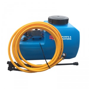 Bertolini EZI-Spot 30 Litre Deckmount Sprayer SHURflo 12 Volt 6.8L/Min 107Psi Pump 6 Metre Hose & TeeJet Spray Wand