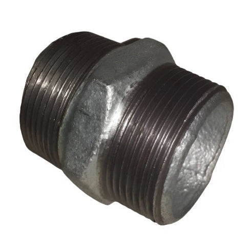 Hex Nipple Galvanised 3" BSPM