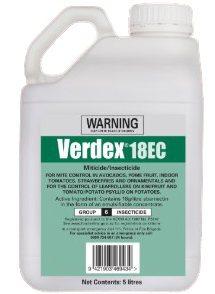 Verdex 18EC Miticide Abamectin 5L