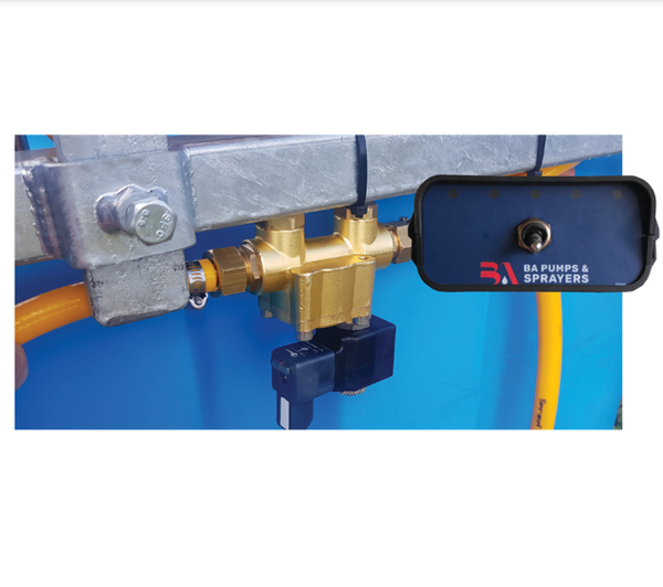 Bertolini, Single Electric On/Off Solenoid Kit, To suit 'TeeJet XP Boomjet' boomless nozzle.